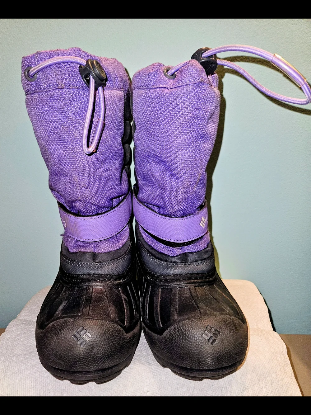 Columbia Kids Purple Winter Snow Boots